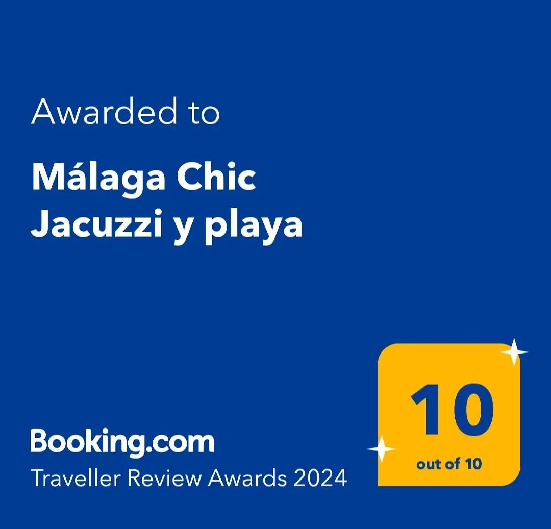 Malaga Chic Jacuzzi Y Playa Apartment